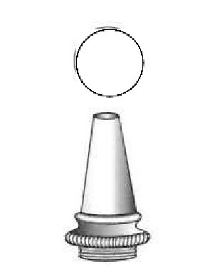 Espéculo para el oído Siegle - diámetro = 8 mm