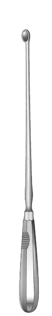 Cuchara uterina Simon, tamaño = 11.6 x 8.3 mm