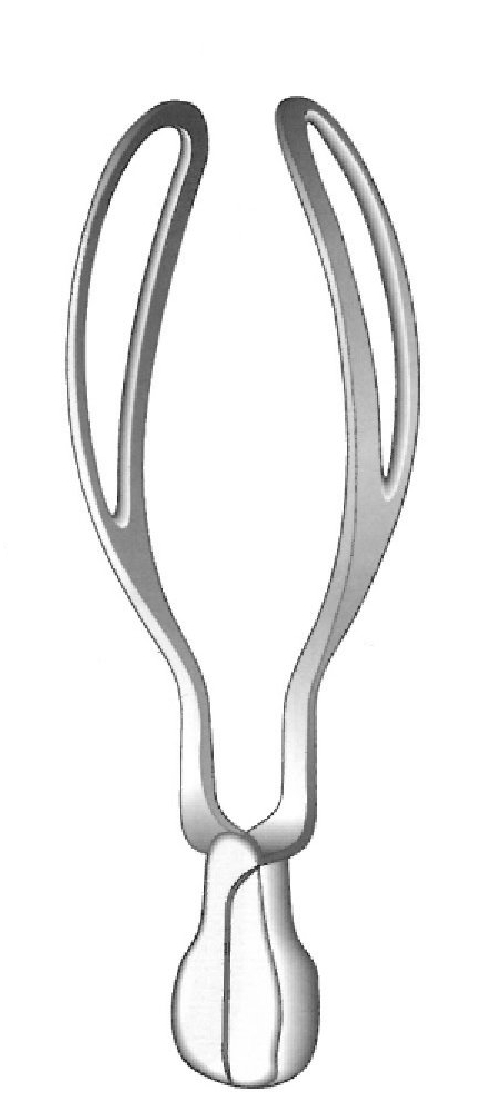 Simpson obstetric clamp