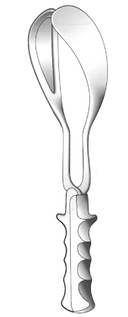 Simpson-Luikart Obstetric clamp