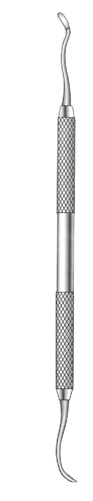 Cureta para elevación de seno, figura 2