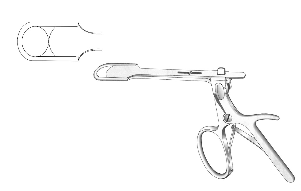 Only tonsigdalectomy tip Sluder-Ballenger, small