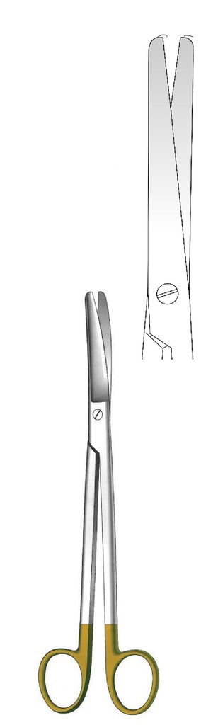 Tijera Sims, recta, TC Gold