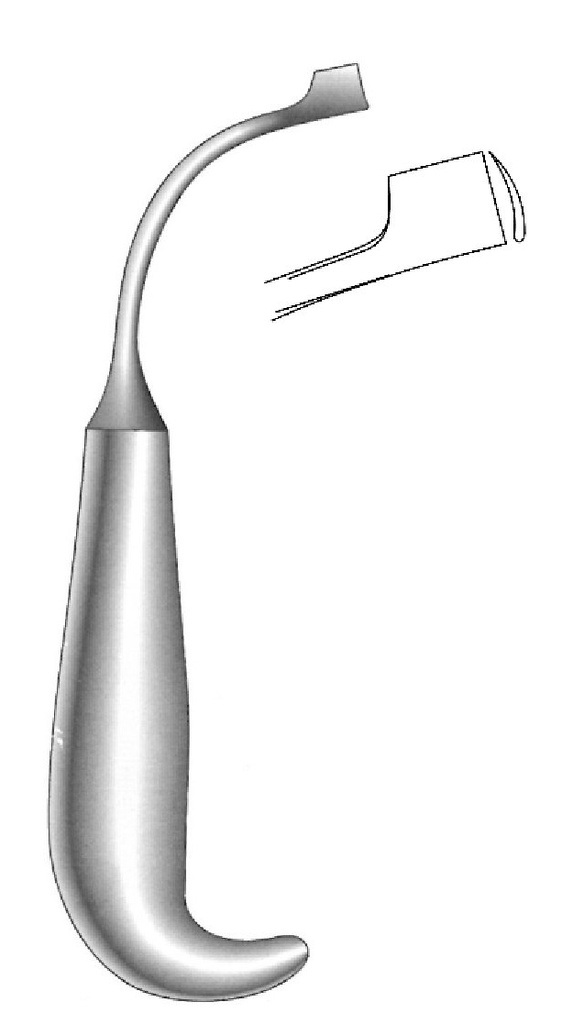 Smith Sagittal Division Retractor, left