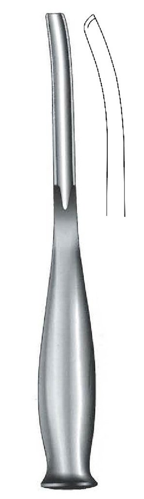 Gubia for the Smith-Peterson bone, curve, width = 19 mm