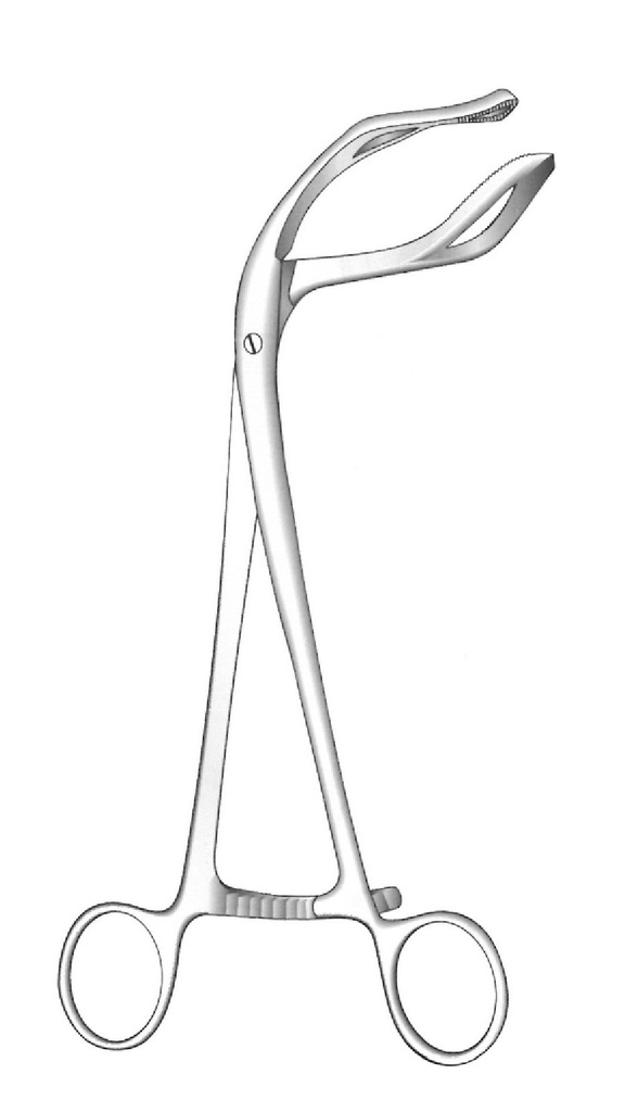 Pinza de agarre uterino Somer