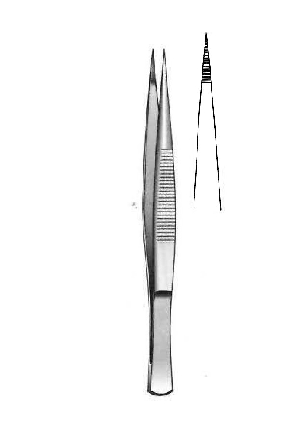 Pinza para astillas - longitud = 12.5 cm / 5"