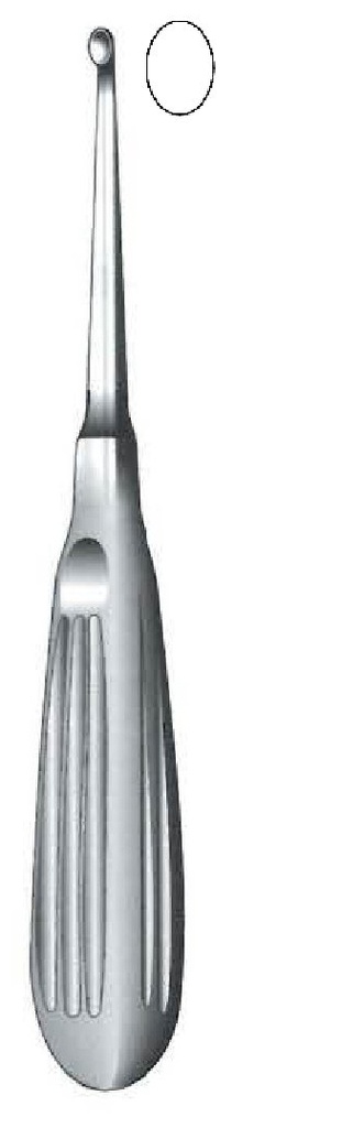 Cureta para hueso Spratt, figura 2