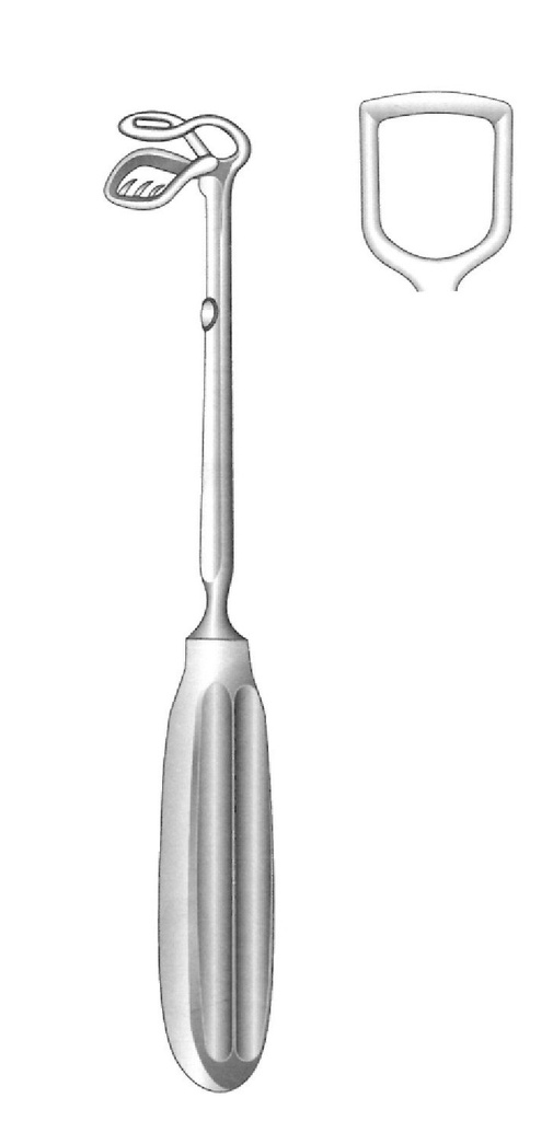 Cureta para adenoides de St. Clair-Thompson, ancho = 11 mm