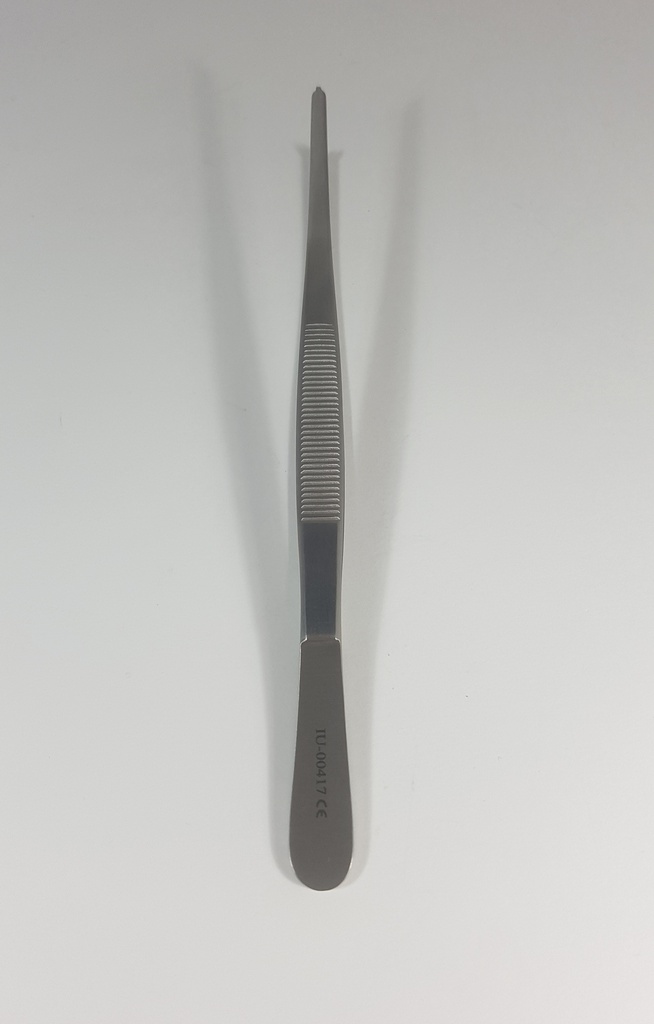Pinza para disección estándar, dientes = 1:2 - longitud = 18 cm / 7"