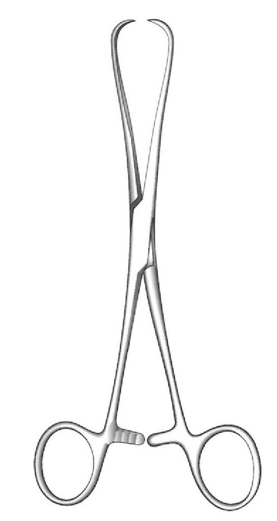 Staude-Moore tenaculum forceps