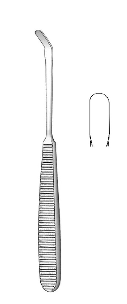 Steinhauser Periosteal Elevator, tip = 6 x 12 mm