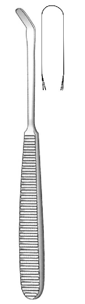 Elevador para periostio Steinhauser, punta = 6 x 19 mm