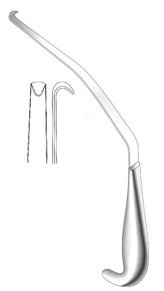 Retractor de canal mandibular de Steinhauser