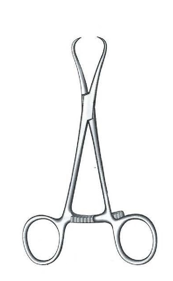 Pinza de sujeción para huesos Steinhauser, recta