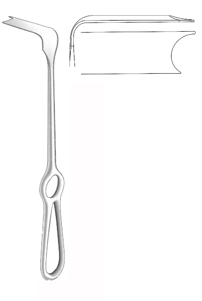 Retractor cigomático de Steinhauser, izquierda
