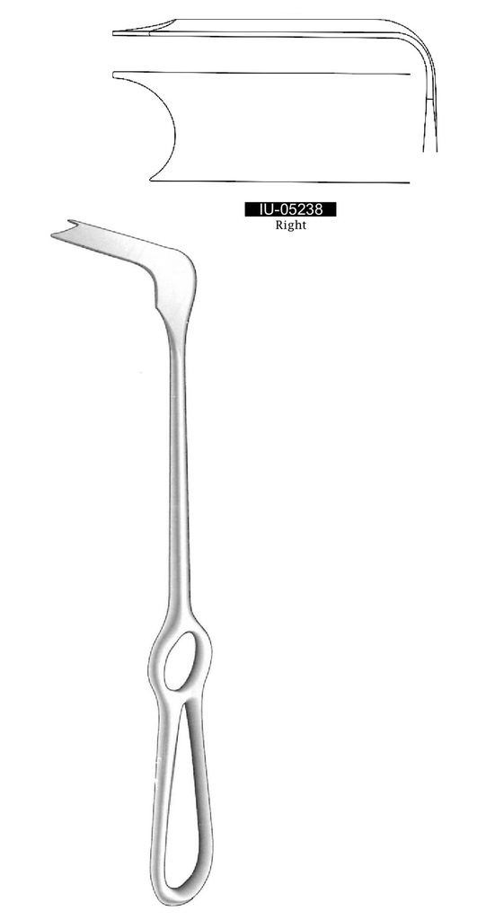 Retractor cigomático de Steinhauser, derecha