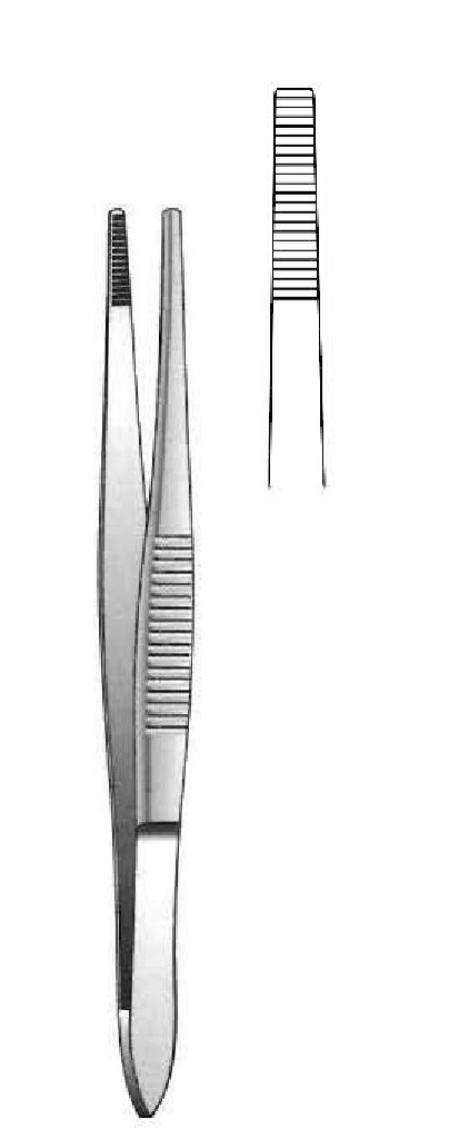 Pinza para tejido Stille - longitud = 15 cm / 6"