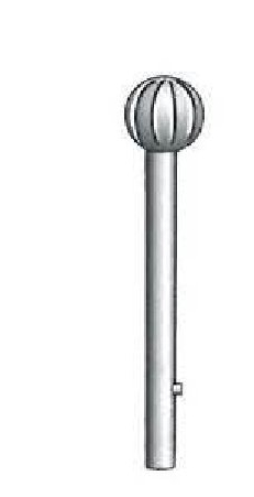 Only stille spherical Burn - diameter = 12.0 mm