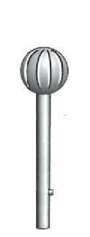 Solo fresa esférica Stille - diámetro = 16.0 mm