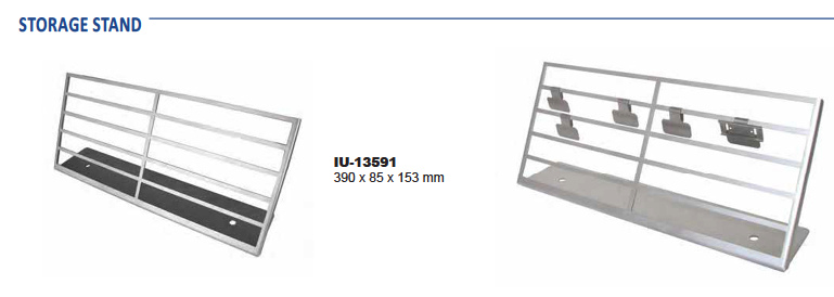 Suport d'emmagatzematge - 390 x 85 x 153 mm