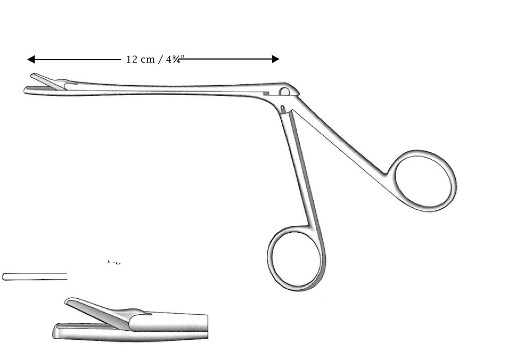 Pinza para corte nasal Struycken, figura 2