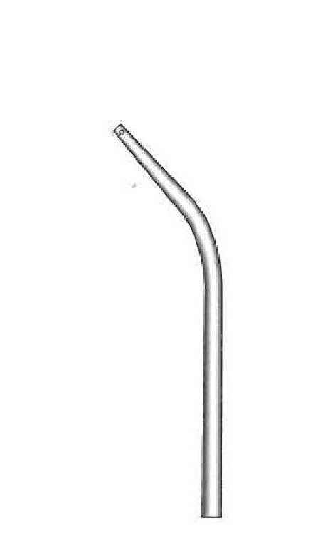 Support tube with additional lateral hole - diameter = 2.0 mm