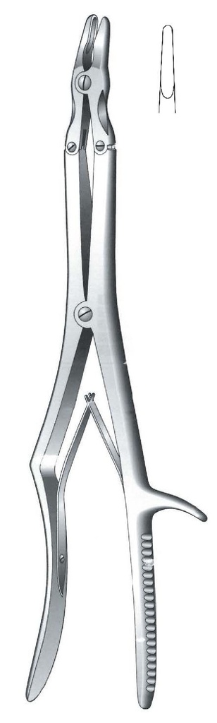 Pinza gubia para huesos Sypert, punta = 5 mm