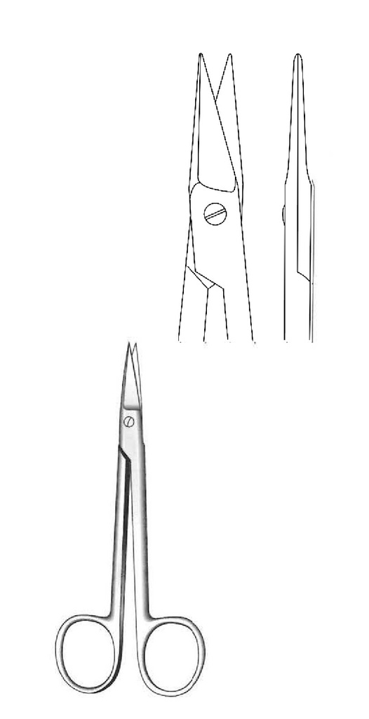 Sistrunk dissection scissors