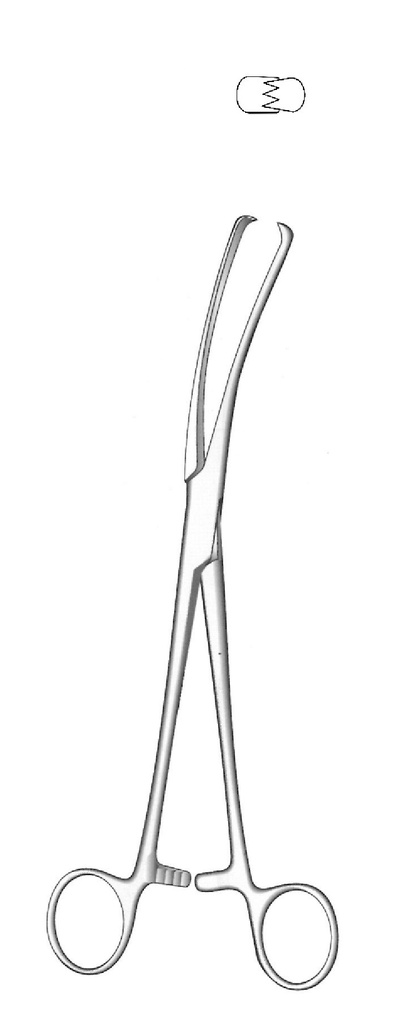 Pinza de tenáculo de Teale