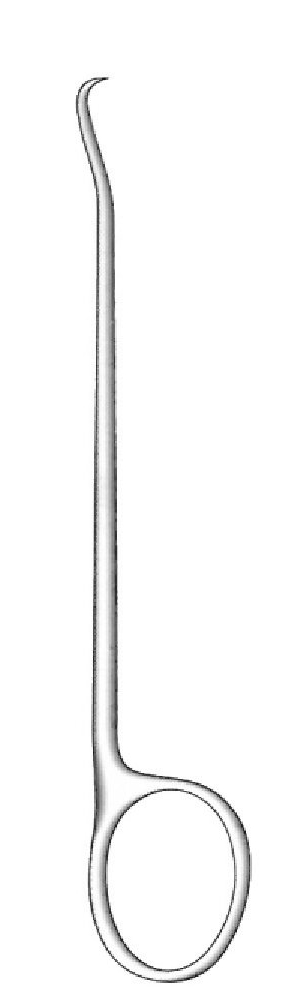 Terrory salivary channel retractor, right