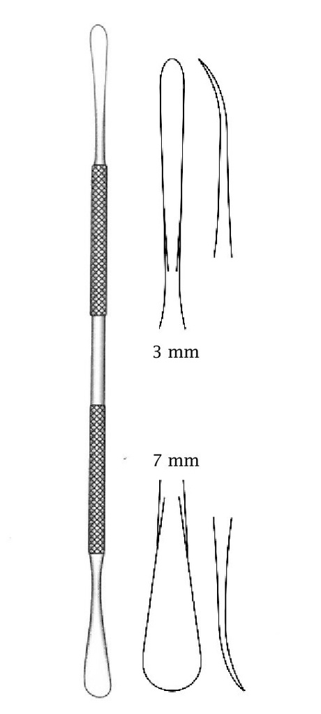 Elevador de Terry - longitud = 18 cm / 7"