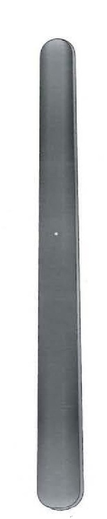 Tessier abdominal spatula, wide = 20 to 22 mm