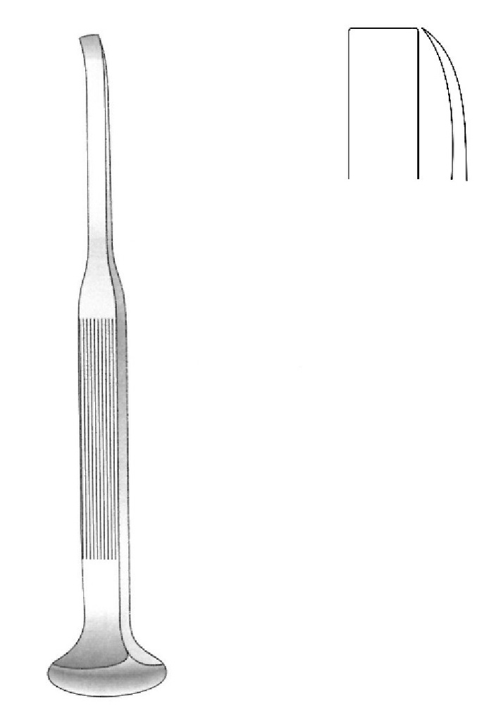 Tessier portromaxillary chisel = 9 mm