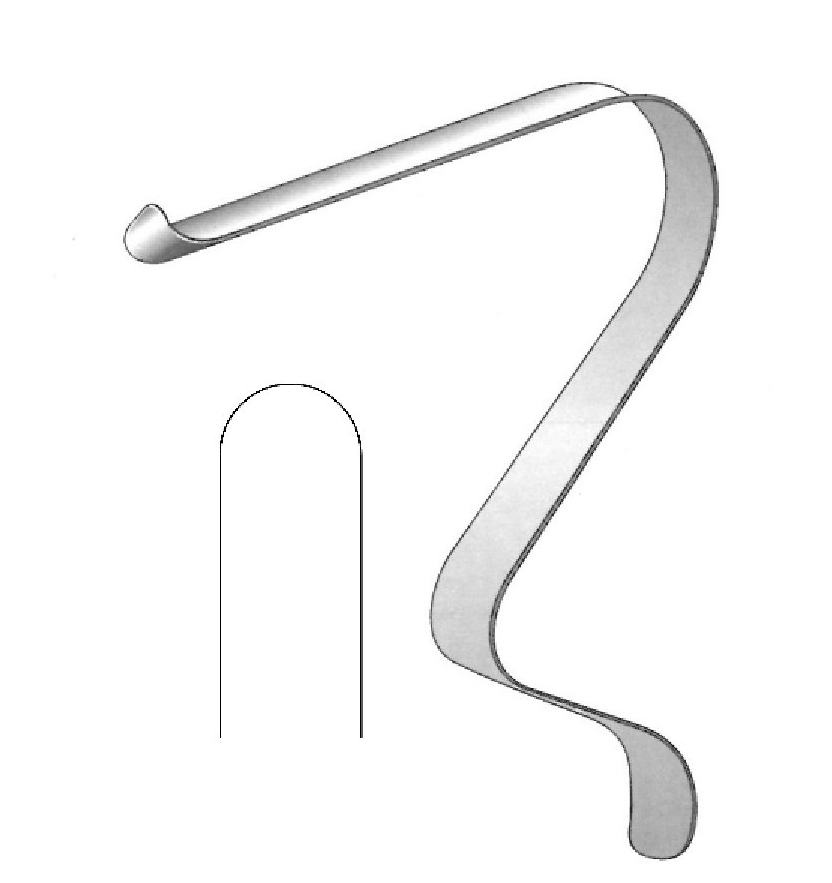 Separador de tejidos blandos Tessier, figura 6