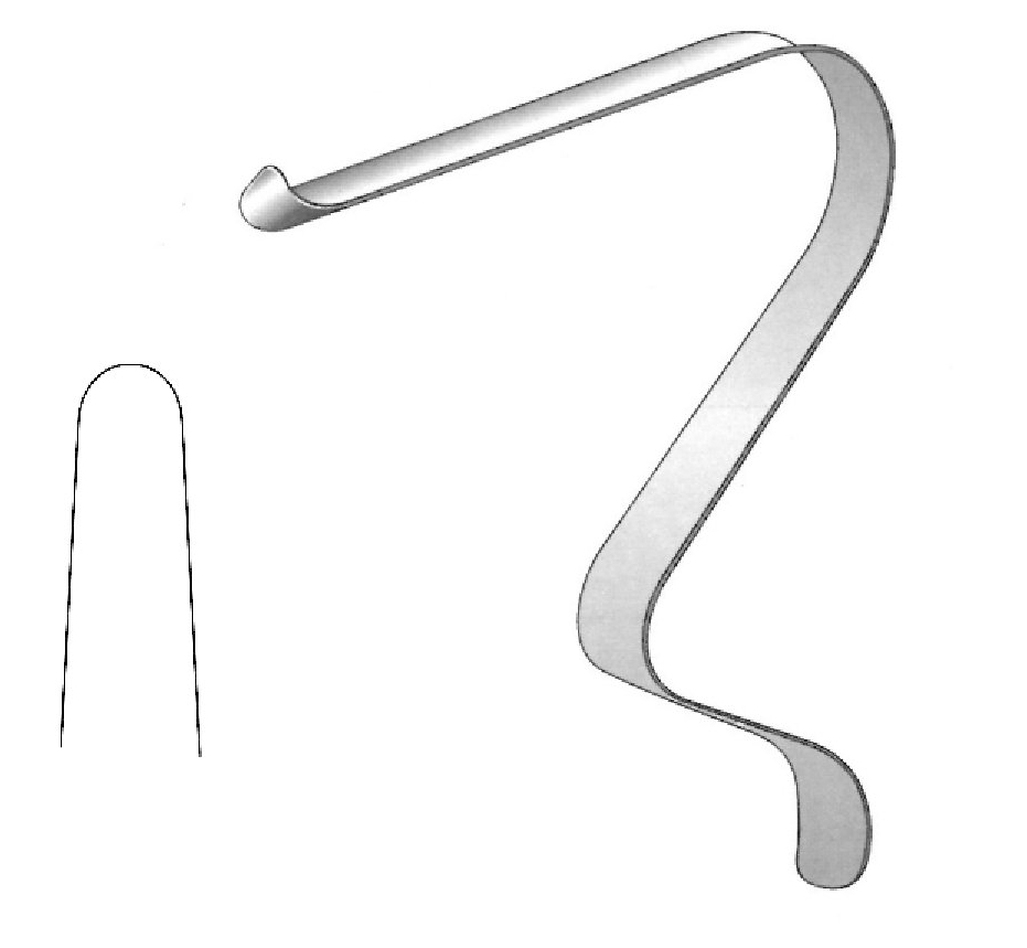 Separador de tejidos blandos Tessier, figura 5