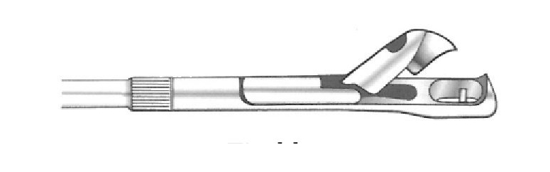 Pinza para biopsia uterina de Tischler