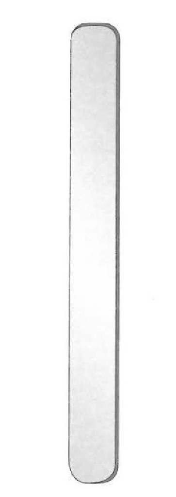 Depresor lingual, vidrio acrílico, paquete de 100 piezas - longitud = 15 cm / 6"