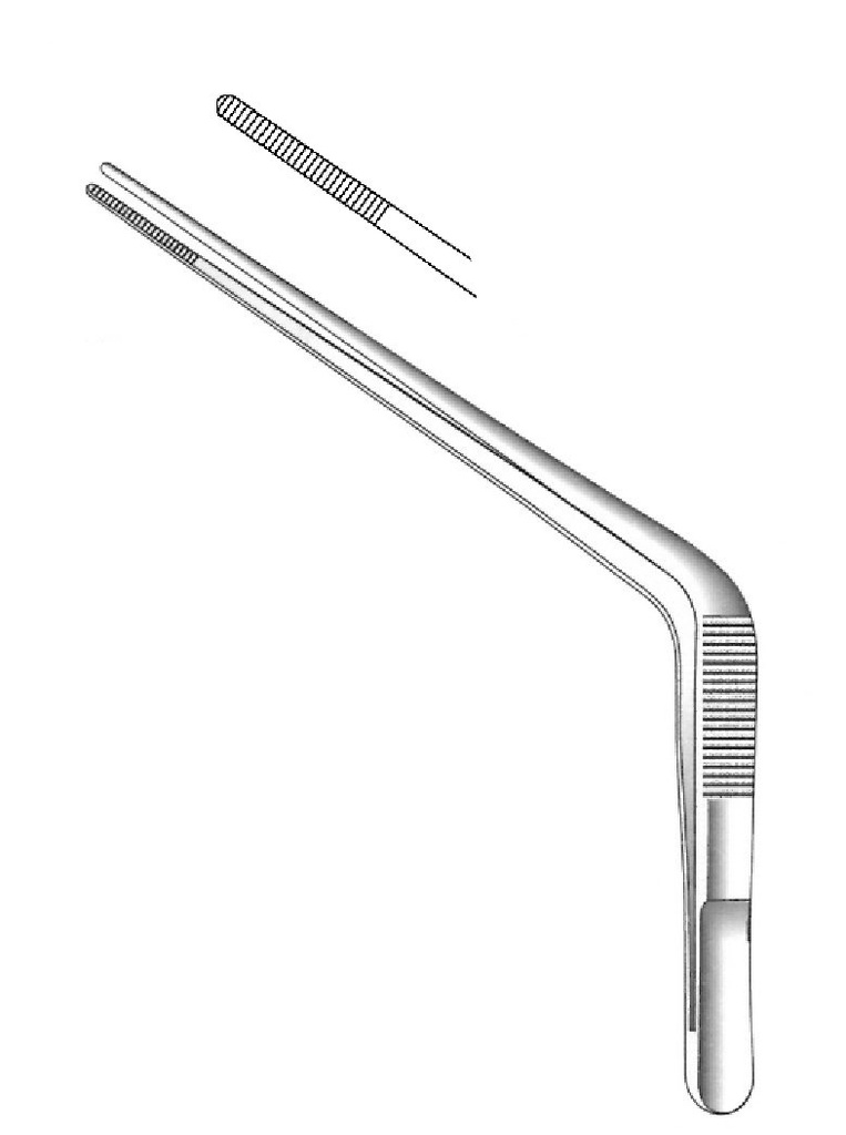 Troeltsch ear clamp - length = 18 cm / 7 "