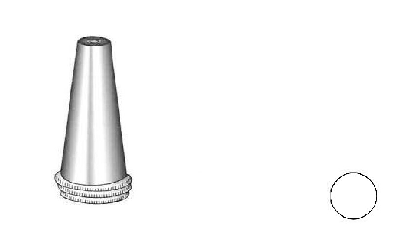 Espéculo de oído Troeltsch, figura 3