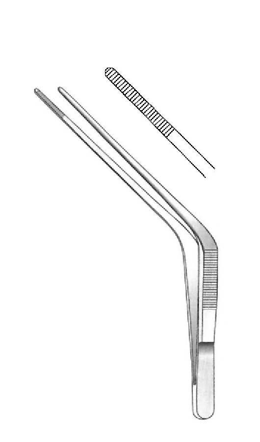 Pinza para oído Troeltsch-Wilde - longitud = 12 cm / 4-3/4"