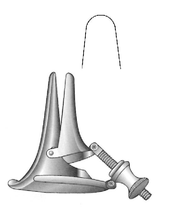 Espéculo nasal Vacher