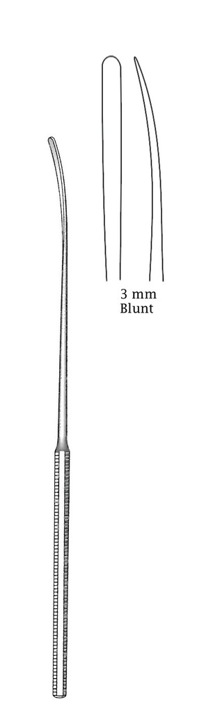 Intimate spatula - length = 18.5 cm / 7-1 / 4 "
