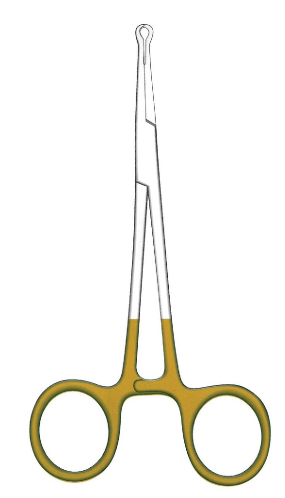 Pinza de campo para vasectomía, punta = 3 mm