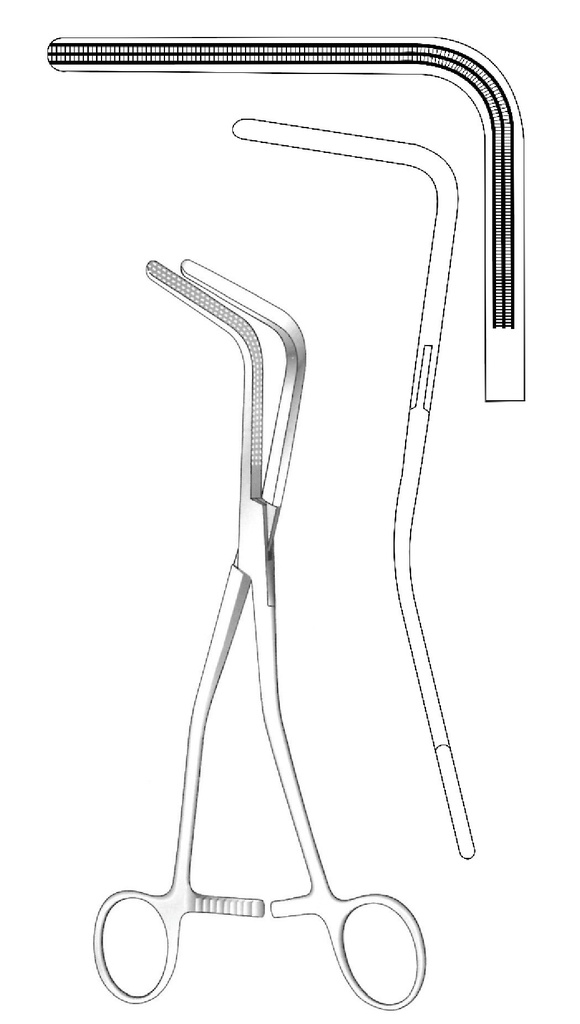 Pinza para anastomosis sigmoide Veitenheimer