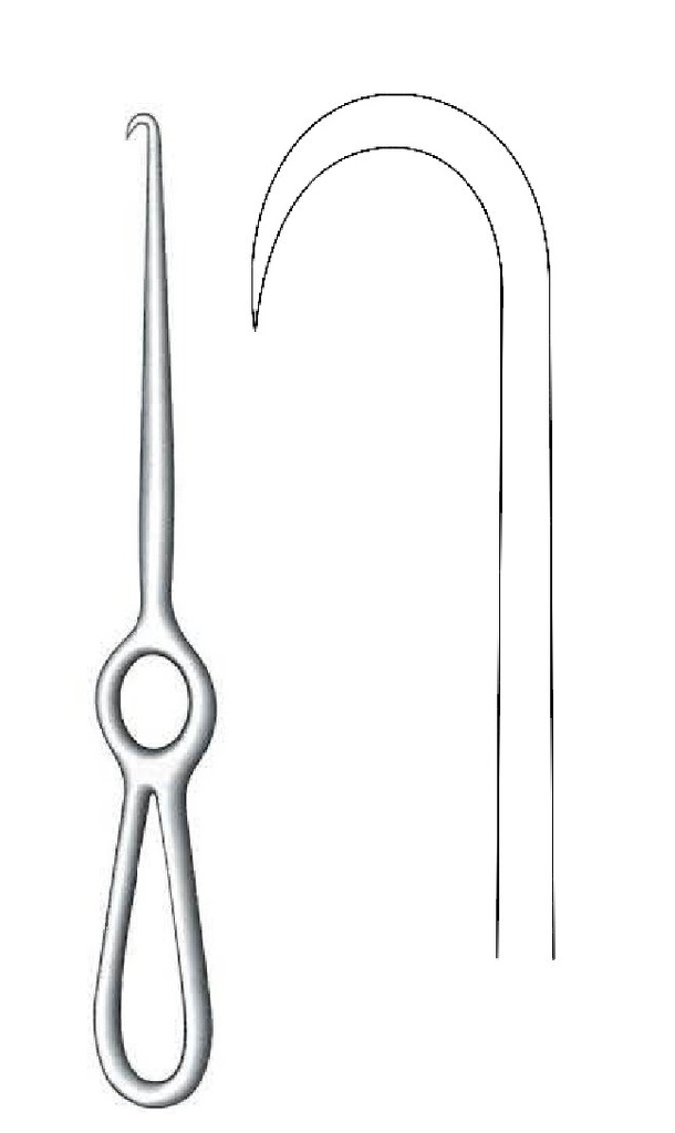 Volkmann Bone Hook - Length = 23 cm / 9 "