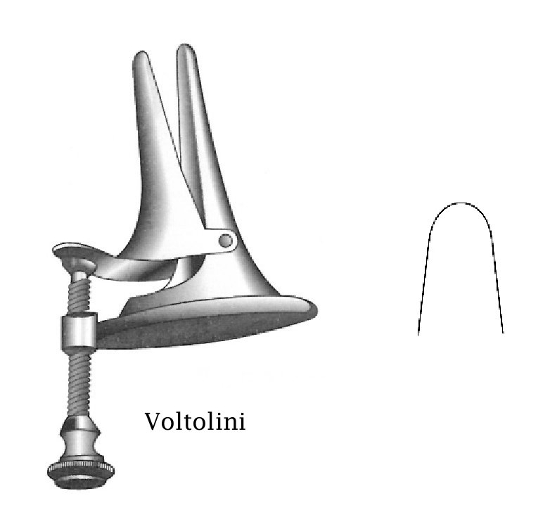 Espéculo nasal de Voltolini, grande