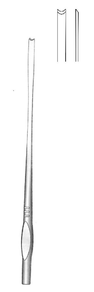 Cincel para hueso Walter, punta = 3 mm