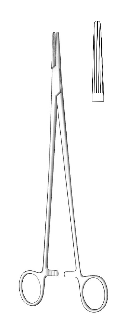 Wangensteen clamp, length 28 cm / 11 "