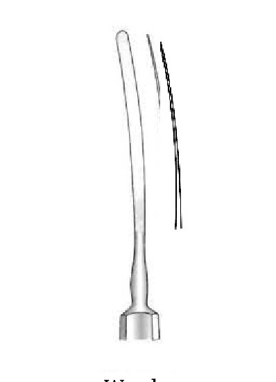 Wecker iris spatula, straight